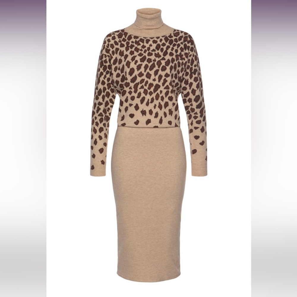 Leopard Midi Dress